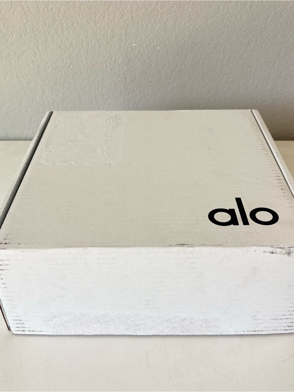 ALO Yoga Gray Mat with White Logo